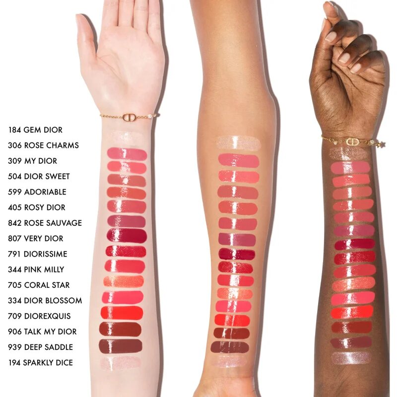 DIOR Addict Glass Lipstick vlažilna šminka za bleščeč sijaj odtenek 599 Aable 2.7 g