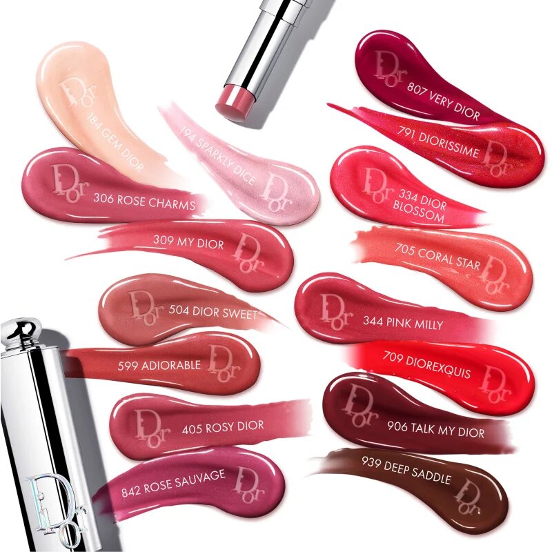 DIOR Addict Glass Lipstick vlažilna šminka za bleščeč sijaj odtenek 599 Aable 2.7 g