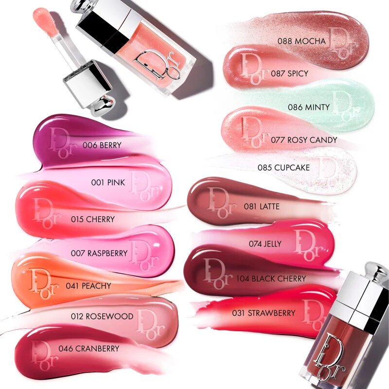 DIOR Addict Lip Glow Oil vlažilno olje za ustnice odtenek 041 Peachy 6 ml