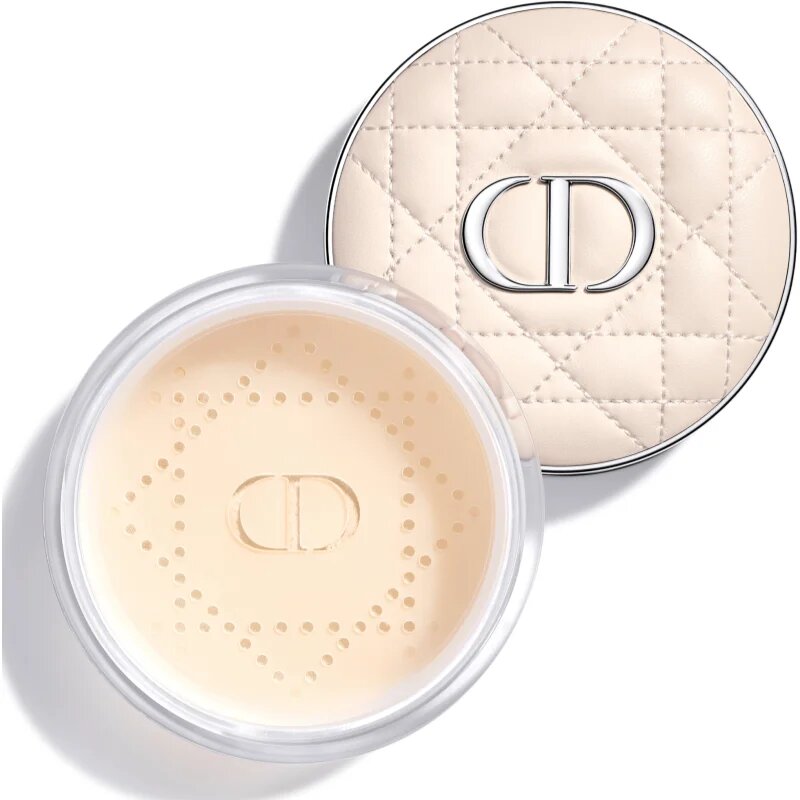 DIOR Forever On Set Powder puder v prahu z mat učinkom odtenek 01 Fair 20 g