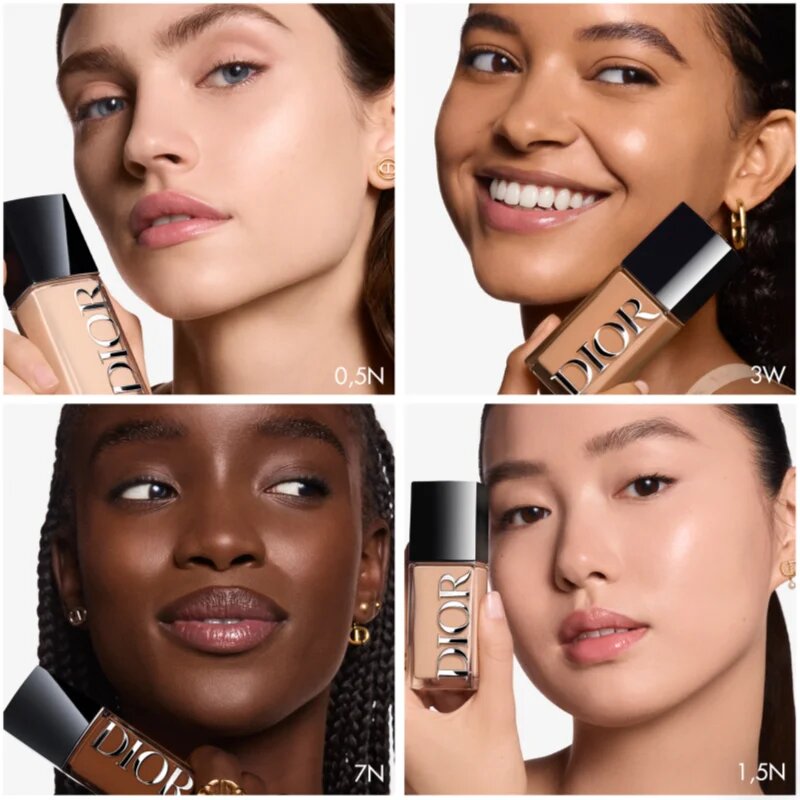 DIOR Forever Skin Glow posvetlitvena podlaga SPF 20 odtenek 2 Warm Olive 30 ml