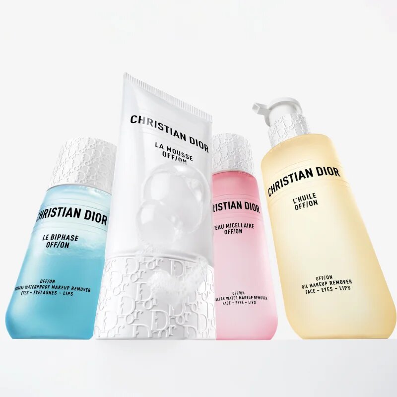 DIOR OFF/ON Biphase dvofazni odstranjevalec ličil za oči in ustnice 125 ml