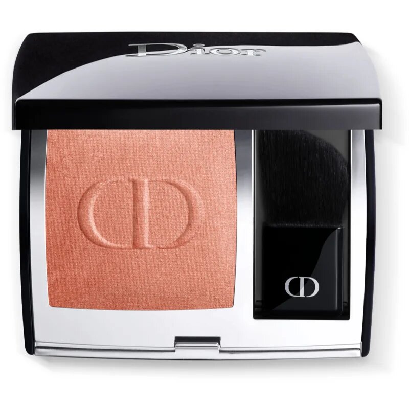 DIOR Rouge Blush kompaktno rdečilo s čopičem in ogledalom odtenek 959 Charnelle (Satin) 6.4 g
