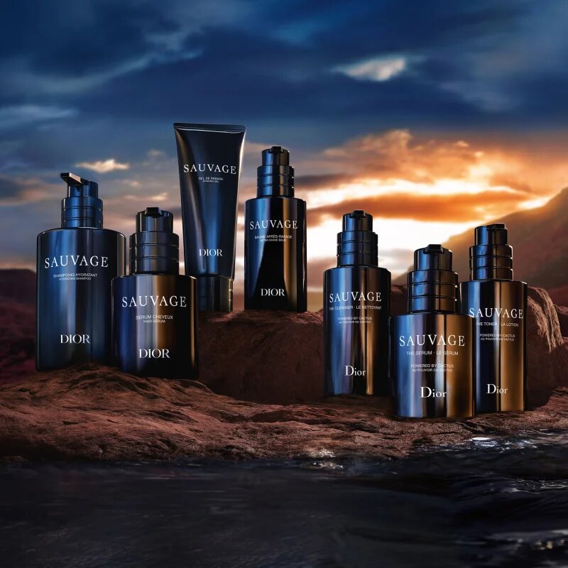 DIOR Sauvage gel za britje za moške 125 ml