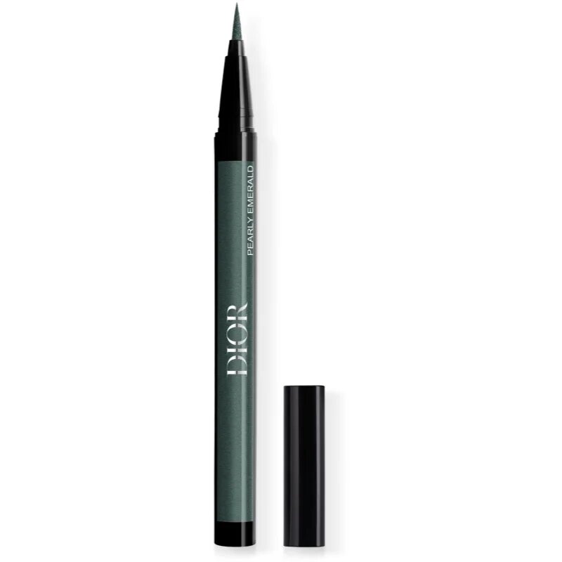 DIOR show Liquid Liner tekoče črtalo v peresu vodoodporno odtenek 386 Pearly Emerald 0.55 ml