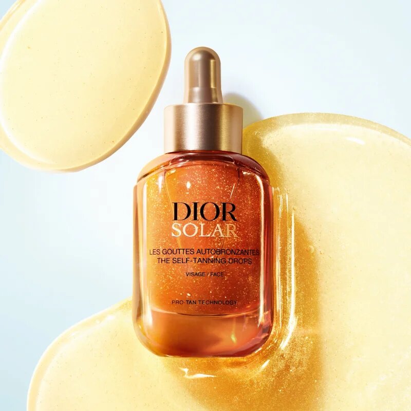 DIOR Solar Self Tanning Drops samoporjavitvene kapljice za obraz in vrat 30 ml