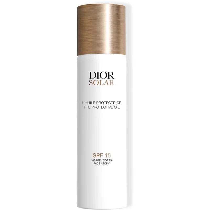 DIOR Solar The Protective Face and Body Oil olje v pršilu za sončenje SPF 15 125 ml