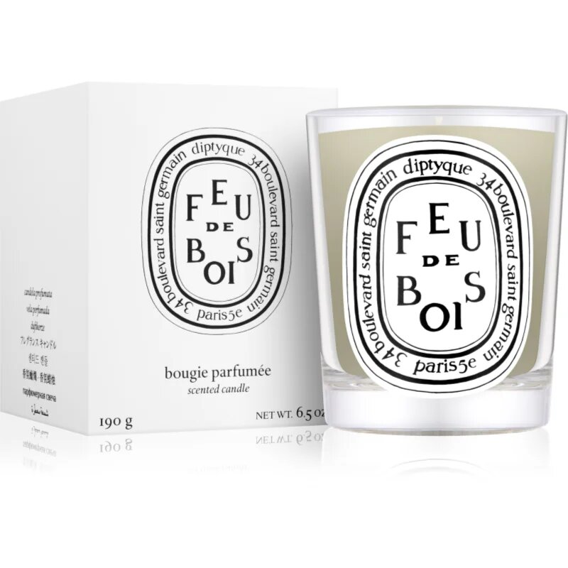 Diptyque Feu de Bois dišeča sveča 190 g