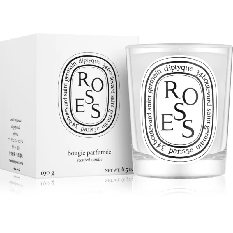 Diptyque Roses dišeča sveča 190 g