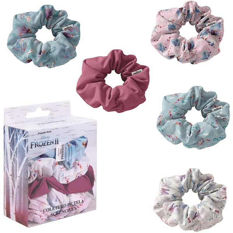 Disney Frozen 2 Scrunchies elastika za lase za otroke 5 kos