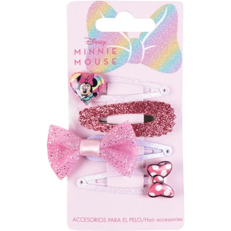 Disney Minnie Hair Accessories sponke za lase za otroke 4 kos