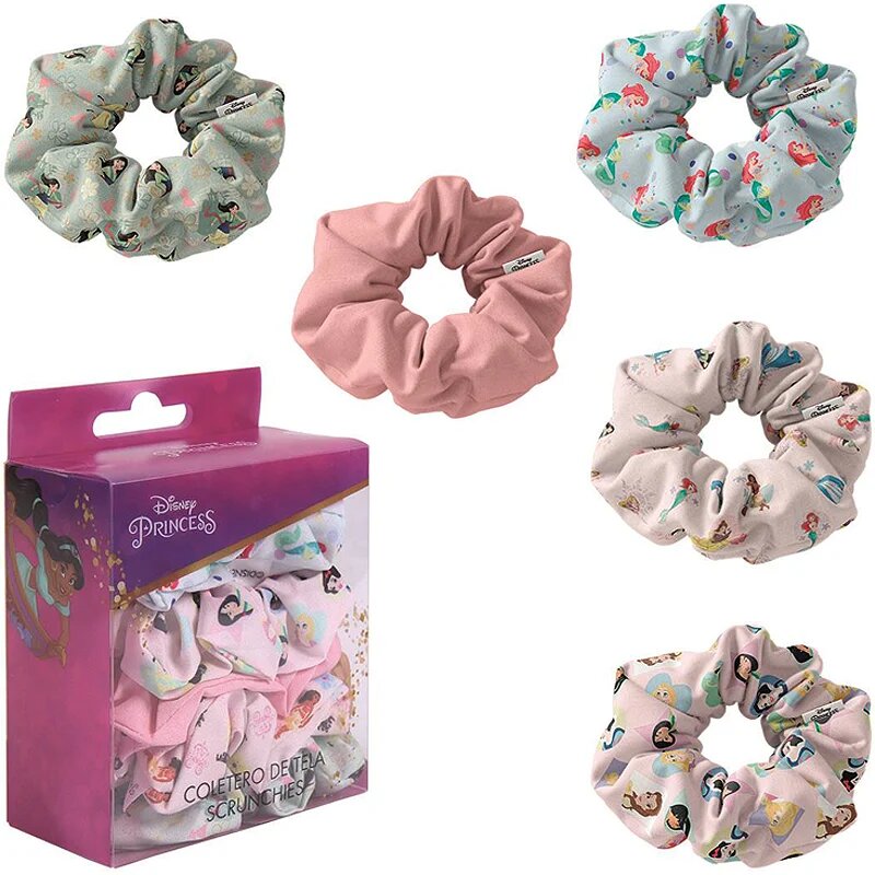 Disney Princess Scrunchies elastika za lase za otroke 5 kos