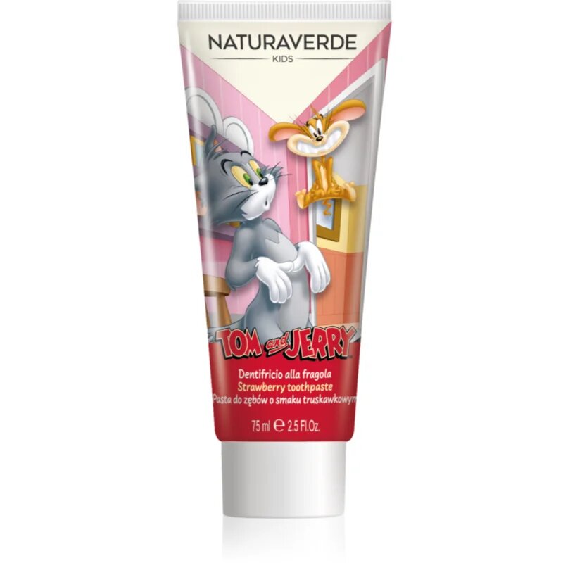 Disney Tom & Jerry Toothpaste zobna pasta za otroke Strawberry 75 ml
