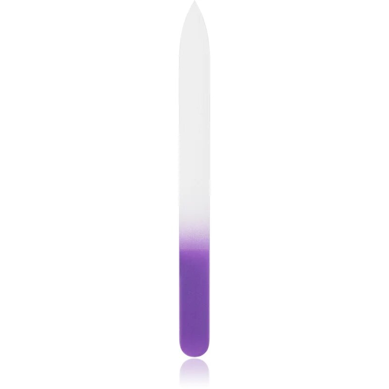 Diva & Nice Cosmetics Accessories File steklena pilica za nohte velik Violet 1 kos