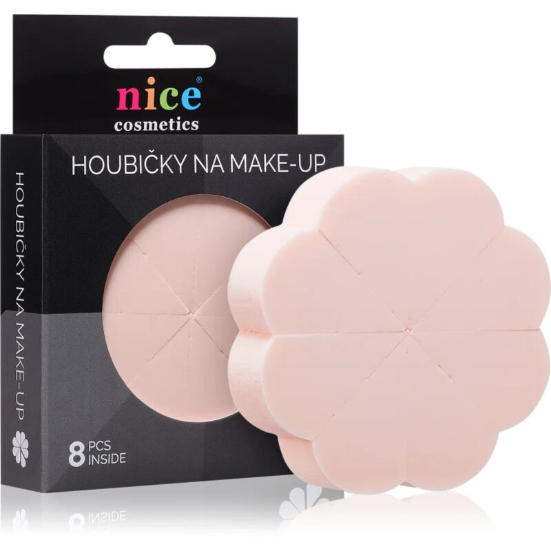 Diva & Nice Cosmetics Accessories gobica za tekoči puder 8 kos
