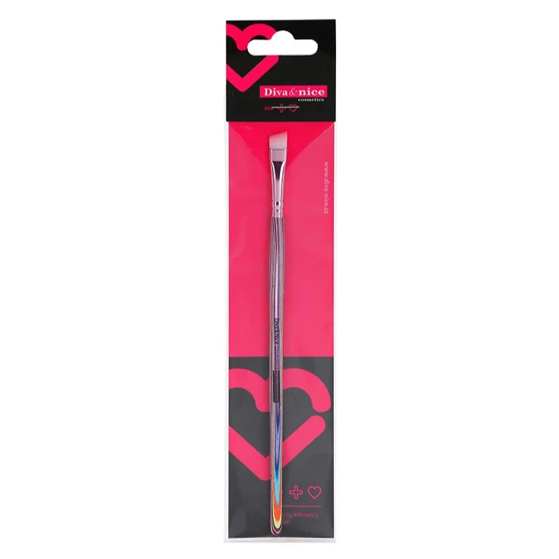 Diva & Nice Cosmetics Professional kotni čopič za senčila za oči MAX 519/08 1 kos