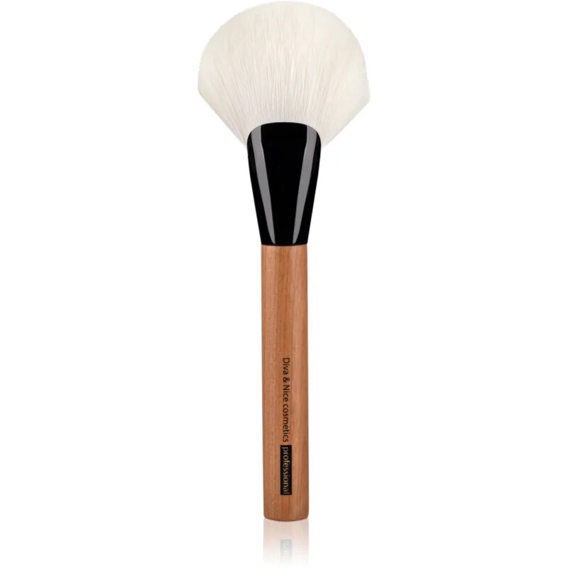 Diva & Nice Cosmetics Professional pahljačast čopič MAX 224/2 1 kos