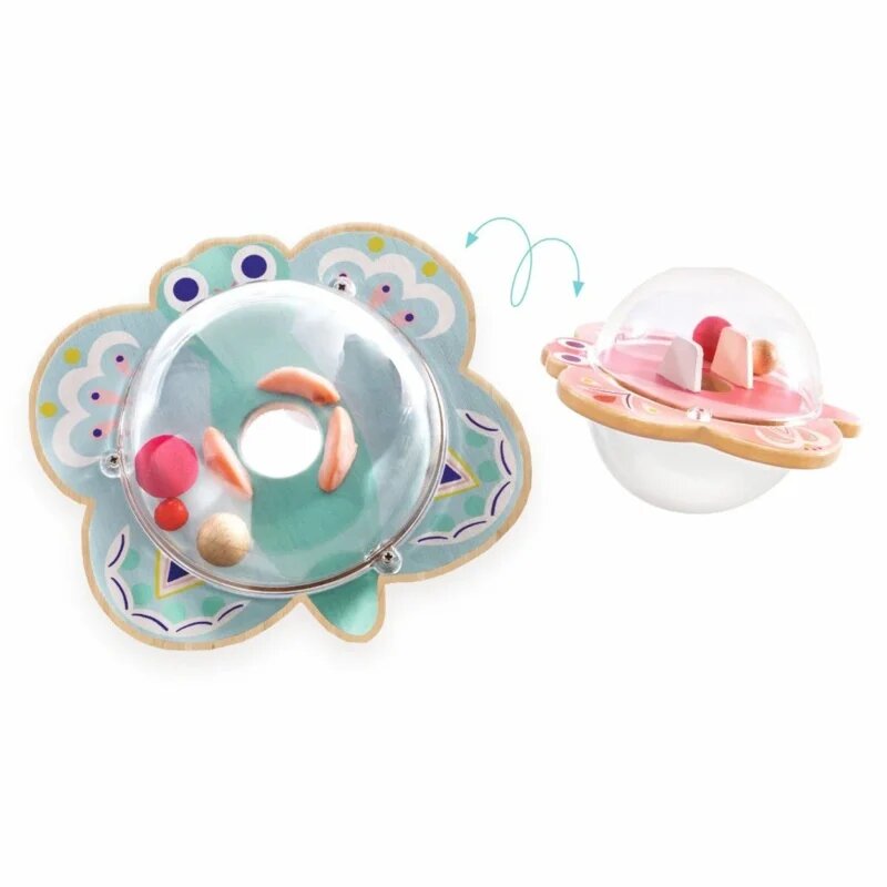 DJECO Rattle Babywizi ropotuljica 18m+ 1 kos