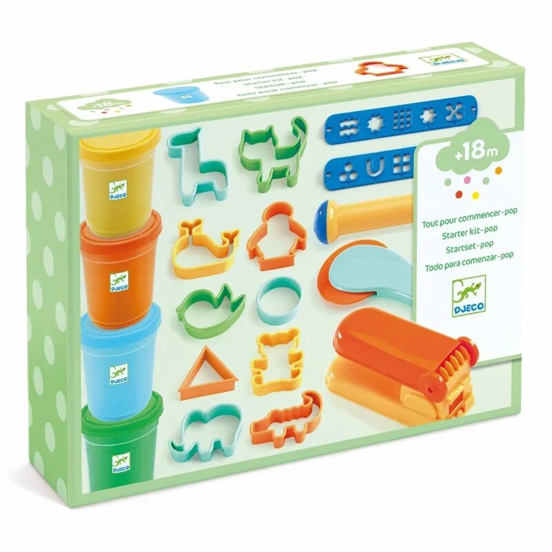 DJECO Starter kit-pop set za modeliranje 18m+ 1 kos