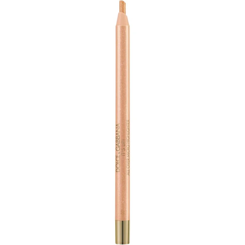 Dolce&Gabbana Bold It's Lit! trdi kremasti osvetljevalec v svinčniku odtenek 03 Golden Hour - Shimmering Champagne 0.35 g