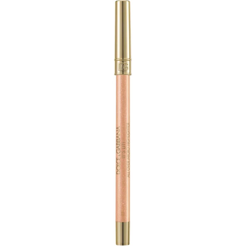 Dolce&Gabbana Bold It's Lit! trdi kremasti osvetljevalec v svinčniku odtenek 03 Golden Hour - Shimmering Champagne 0.35 g