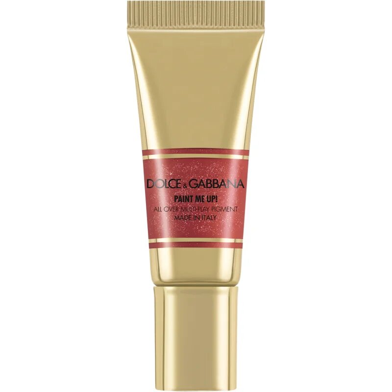 Dolce&Gabbana Bold Paint Me Up! večnamensko ličilo za oči ustnice in obraz odtenek 03 Red Sketch - Metallic Brick Red 5 ml