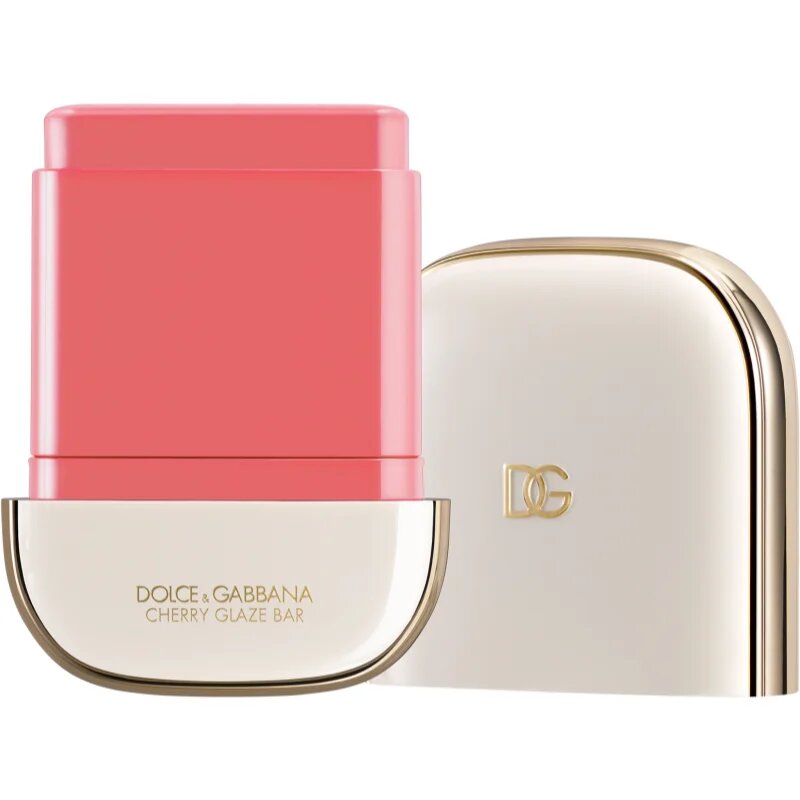 Dolce&Gabbana Cherry Glaze Bar trdo kremasto rdečilo v paličici odtenek 01 Demure Rose - Soft Rose 11 g
