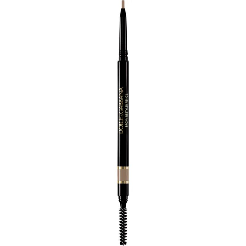 Dolce&Gabbana Classic Brow Restyler Pencil svinčnik za obrvi s krtačko odtenek 01 Honey Blonde - Neutral Ash Beige 0.09 g