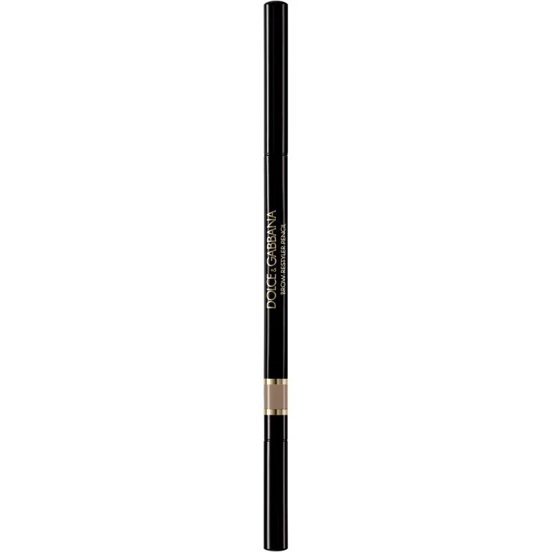 Dolce&Gabbana Classic Brow Restyler Pencil svinčnik za obrvi s krtačko odtenek 01 Honey Blonde - Neutral Ash Beige 0.09 g