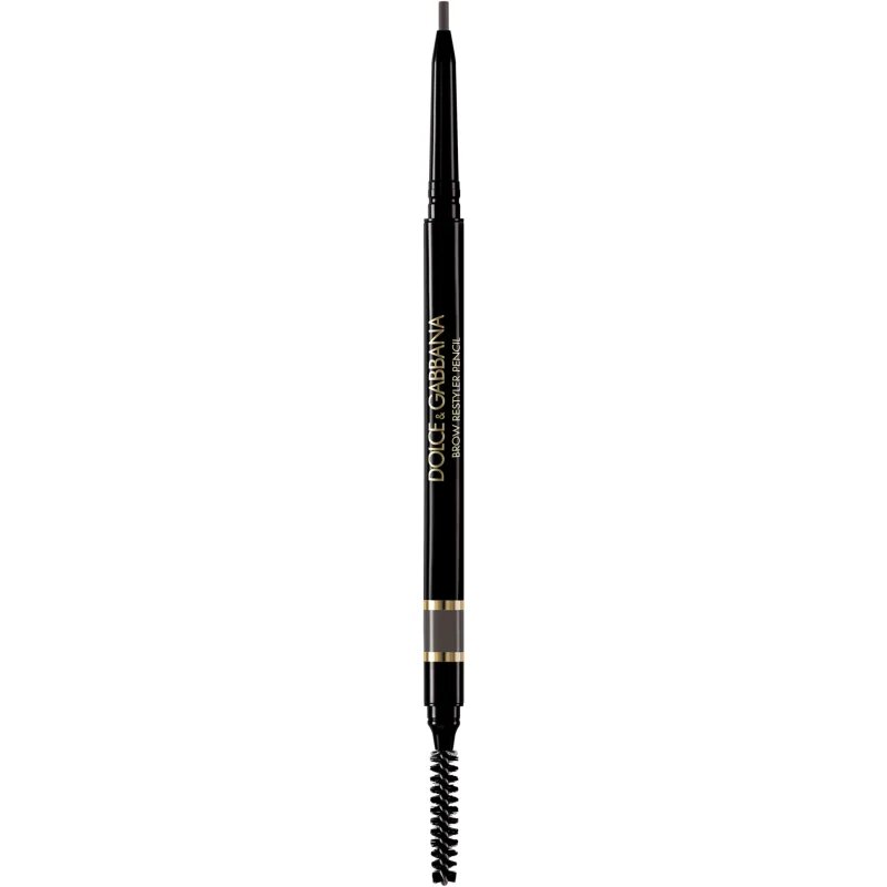 Dolce&Gabbana Classic Brow Restyler Pencil svinčnik za obrvi s krtačko odtenek 04 Dark Brown - Neutral Medium Brown 0.09 g