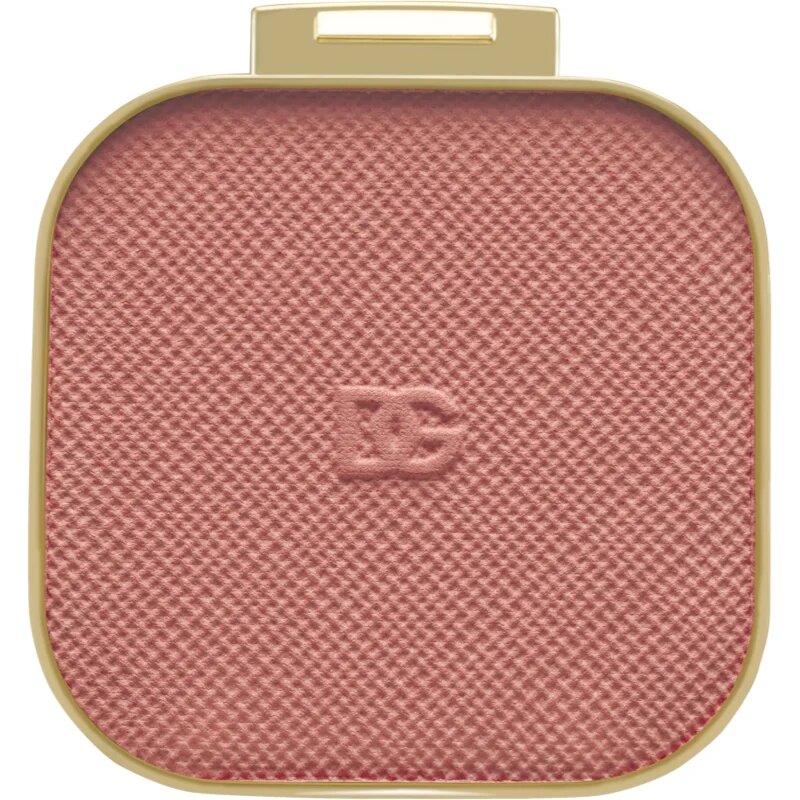 Dolce&Gabbana Classic Cheeks&Eyes Match rdečilo nadomestno polnilo odtenek 01 Blissful Mauve - Muted Brown Toned Pink 8 g