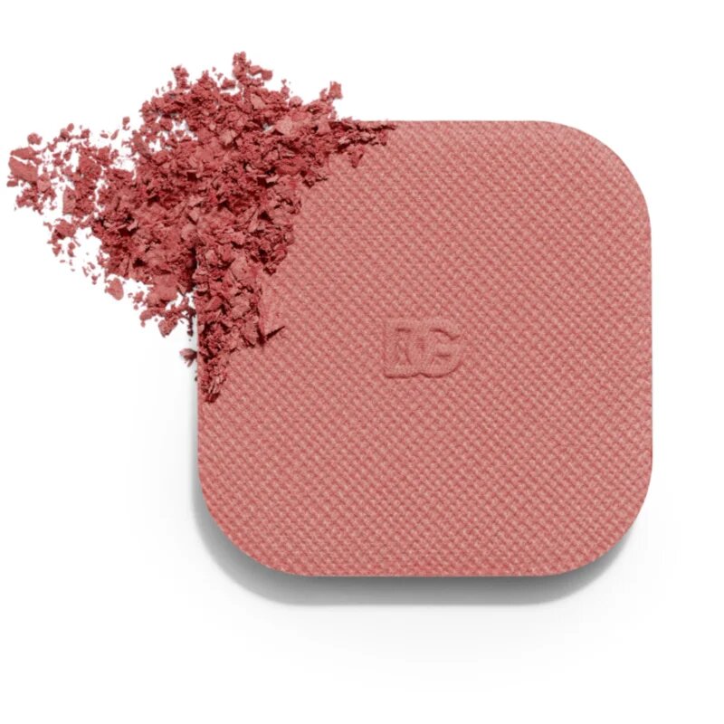Dolce&Gabbana Classic Cheeks&Eyes Match rdečilo nadomestno polnilo odtenek 01 Blissful Mauve - Muted Brown Toned Pink 8 g