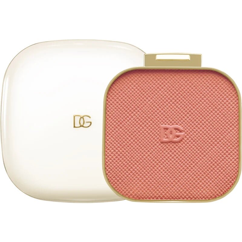Dolce&Gabbana Classic Cheeks&Eyes Match rdečilo nadomestno polnilo odtenek 02 Joyful Peach - Apricot Toned Flush 8 g