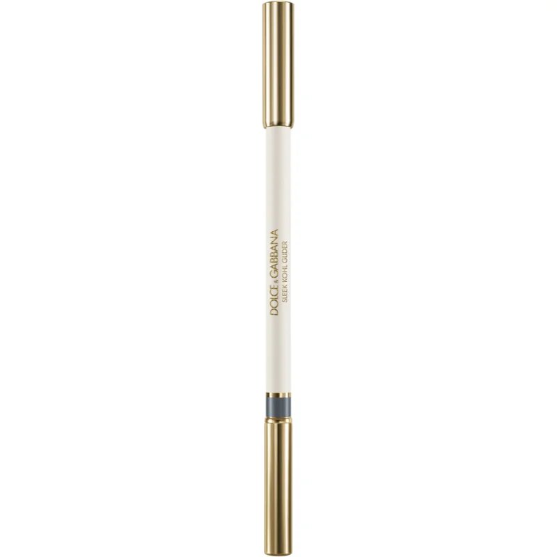 Dolce&Gabbana Classic Sleek Kohl Glider svinčnik za oči s čopičem odtenek 06 Metallic Steel - Blue Toned Metallic Silver Grey 1.2 g