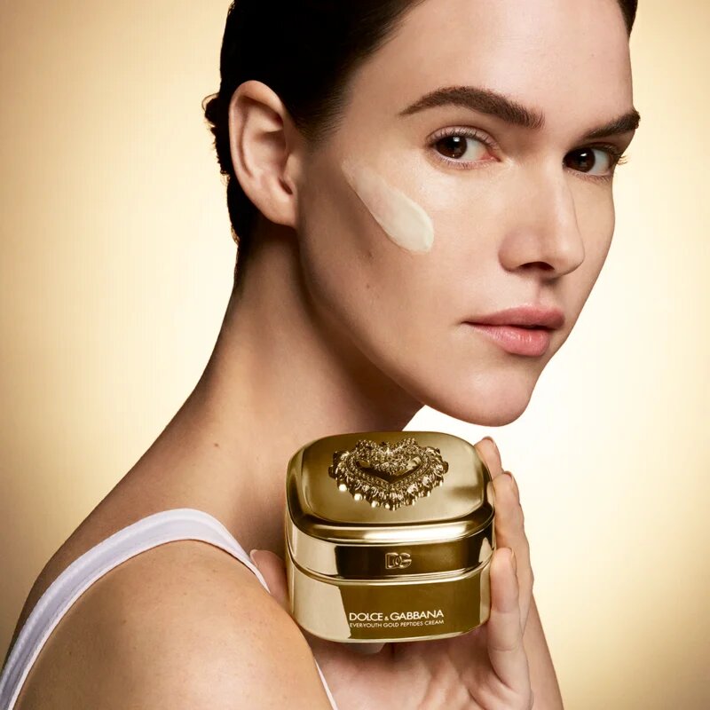Dolce&Gabbana Ever-Youth Gold Peptides Cream krema za učvrstitev obraza 50 ml