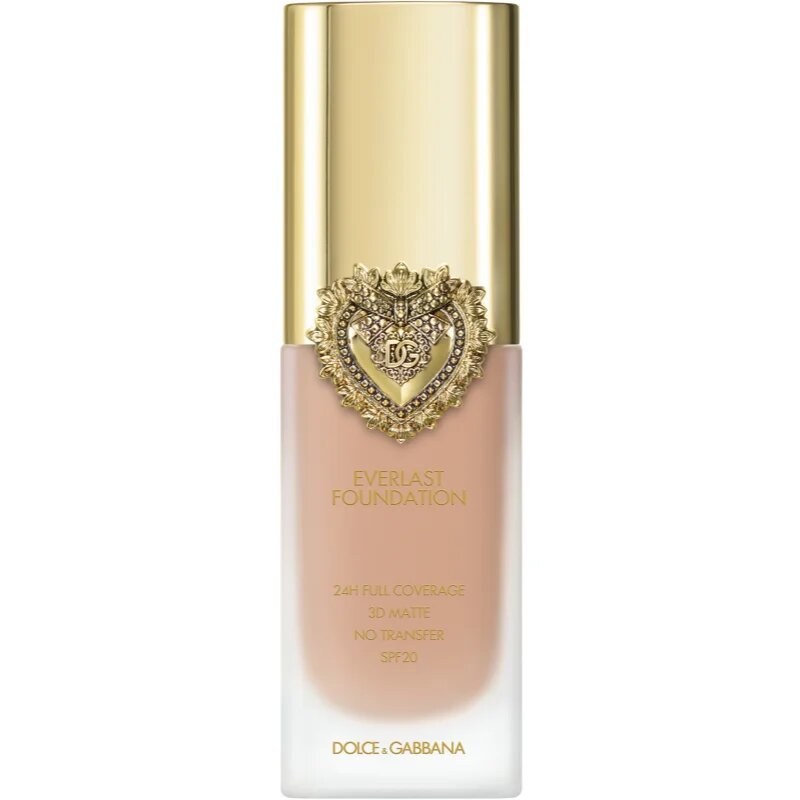 Dolce&Gabbana Flawless Everlast Foundation intenzivni prekrivni tekoči puder z dolgoobstojnim učinkom SPF 20 odtenek 13C LIGHT MEDIUM 27 ml