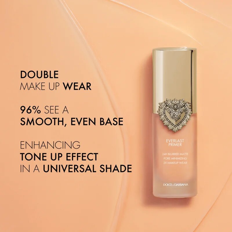 Dolce&Gabbana Flawless Everlast Primer dolgoobstojna podlaga odtenek Translucent brightening apricot tone 28 ml