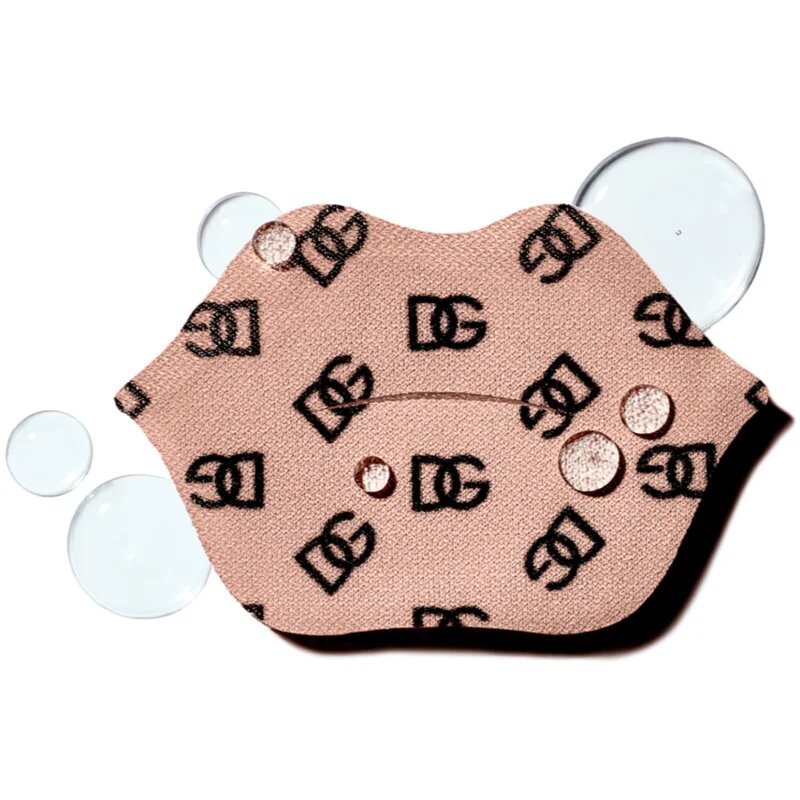 Dolce&Gabbana Fresh Skin Nouri-Kiss Petal Lip Patches hidrogelna maska ​​za ustnice s hranilnim učinkom 5x2.1 g