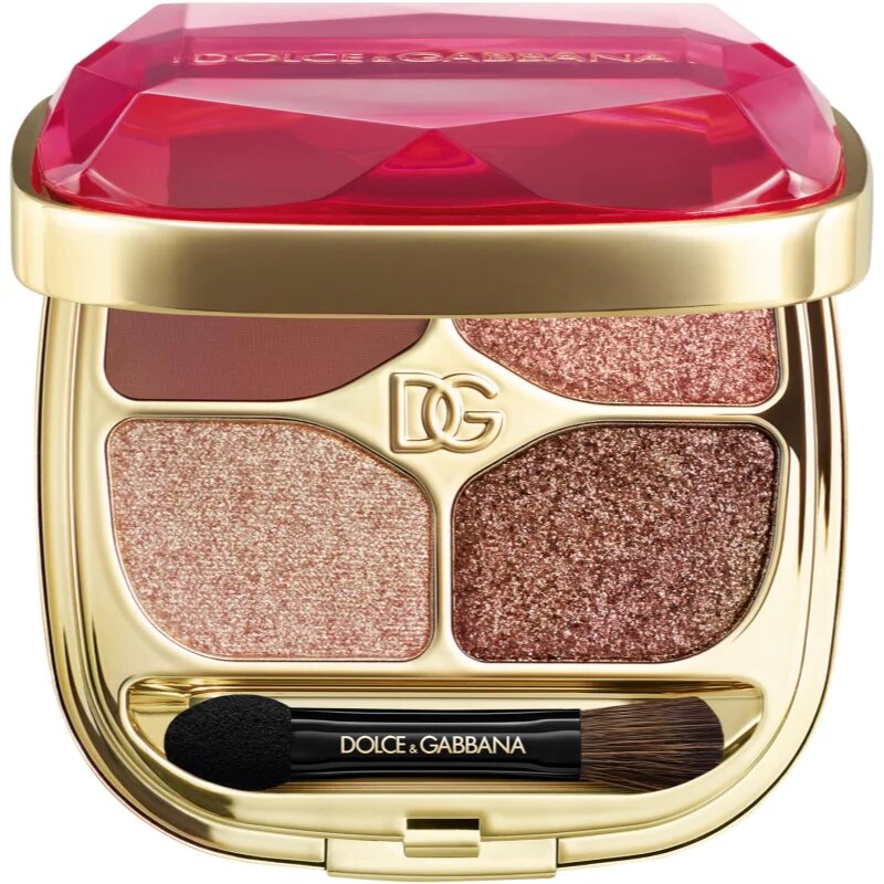 Dolce&Gabbana Gemstone Eyeshadow Palette paleta senčil za oči odtenek Quartz Harmony 3.2 g
