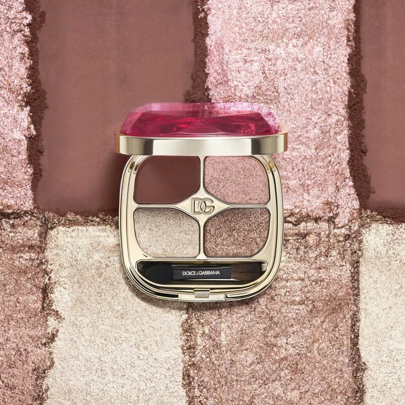 Dolce&Gabbana Gemstone Eyeshadow Palette paleta senčil za oči odtenek Quartz Harmony 3.2 g