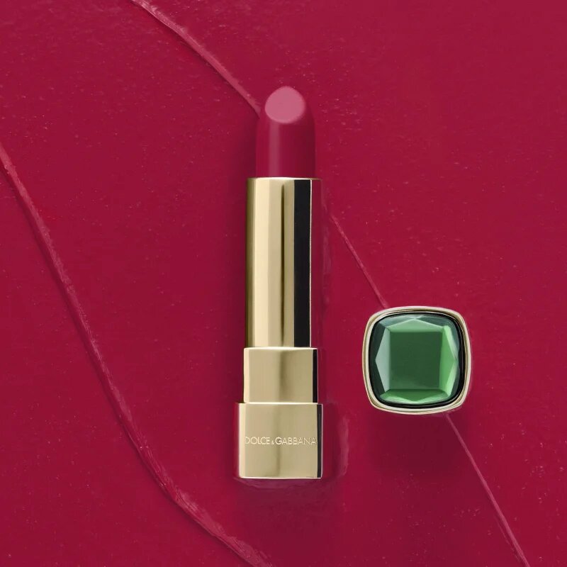 Dolce&Gabbana Gemstone Lipstick šminka z bleščečim finišem odtenek 415 Sapphire Rust 3.5 g