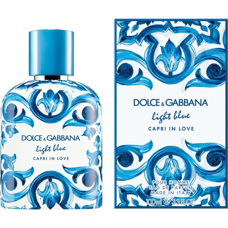 Dolce&Gabbana Light Blue Capri In Love Pour Homme Eau de Parfum parfumska voda za moške 100 ml