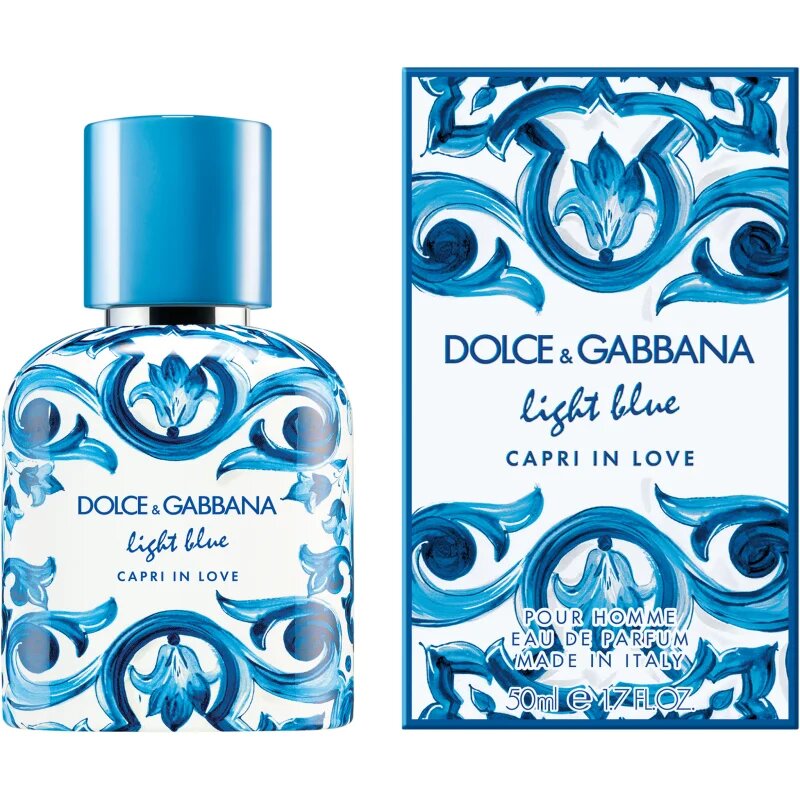 Dolce&Gabbana Light Blue Capri In Love Pour Homme Eau de Parfum parfumska voda za moške 50 ml