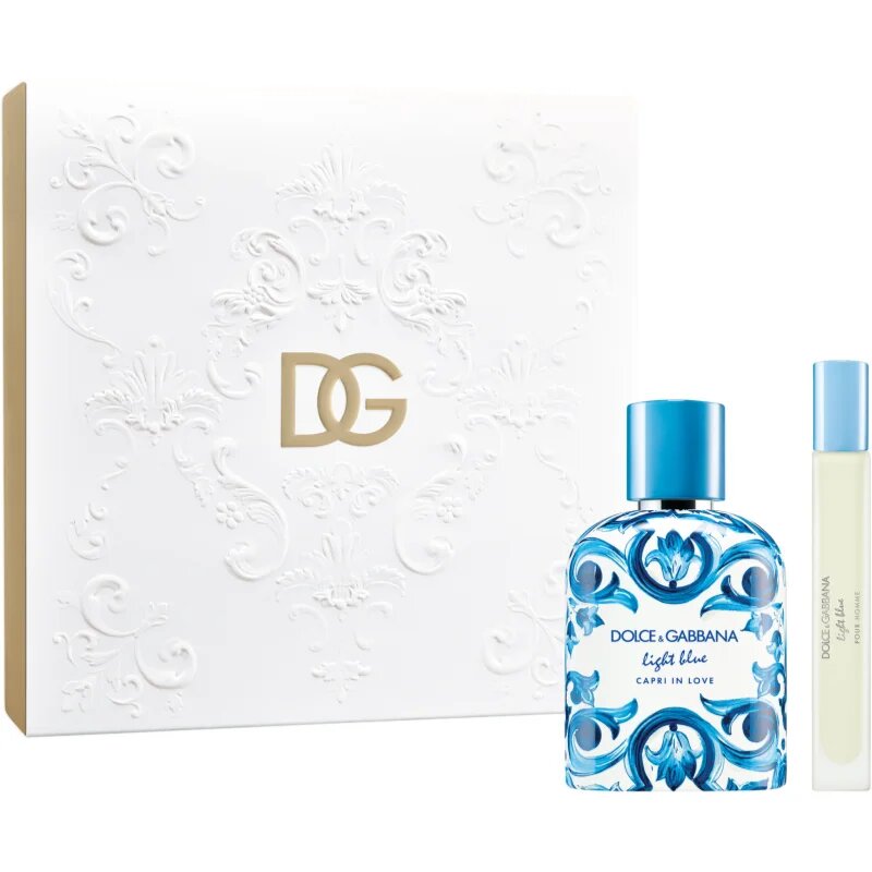Dolce&Gabbana Light Blue Capri In Love Pour Homme Gift Set darilni set za moške