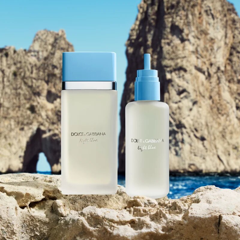 Dolce&Gabbana Light Blue Eau de Toilette toaletna voda nadomestno polnilo za ženske 150 ml