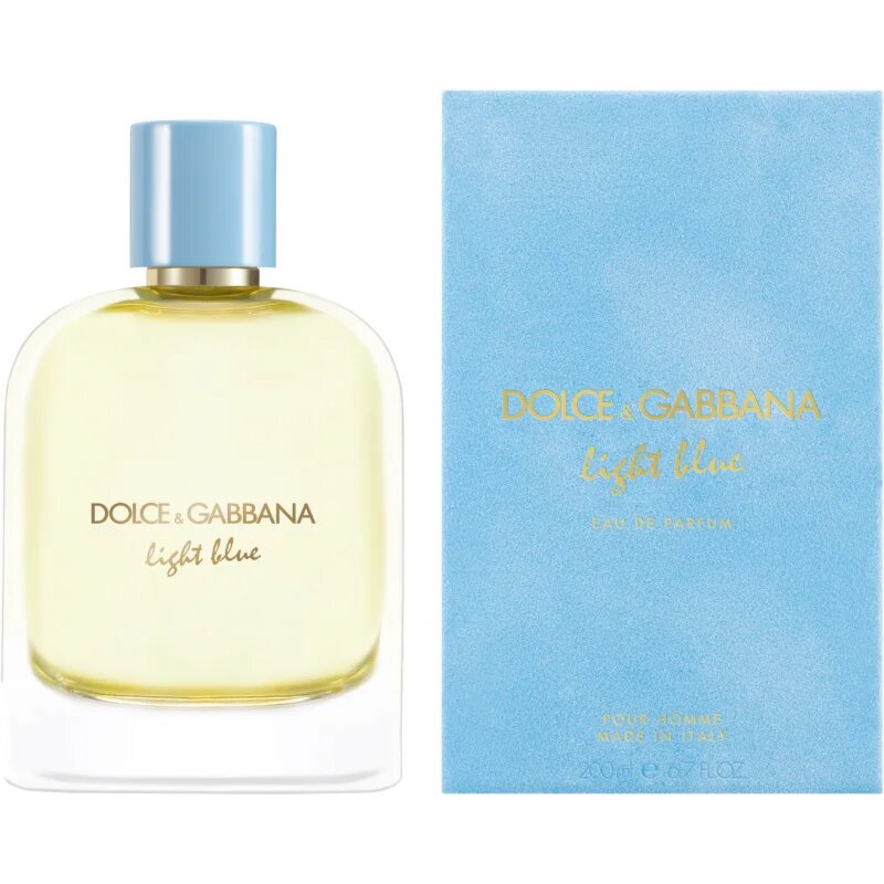 Dolce&Gabbana Light Blue Pour Homme Eau de Parfum parfumska voda za moške 200 ml