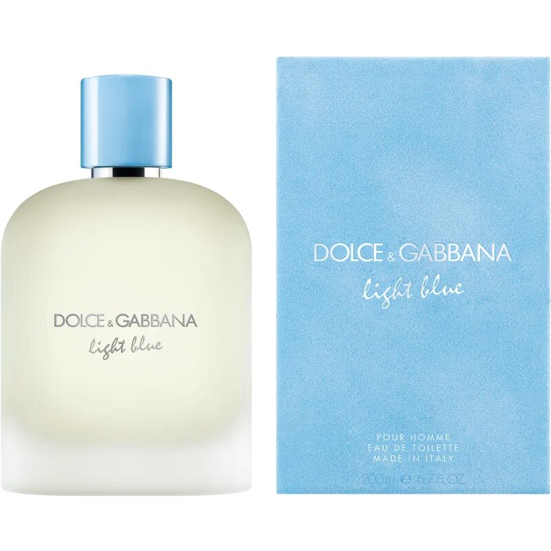 Dolce&Gabbana Light Blue Pour Homme Eau de Toilette toaletna voda za moške 200 ml