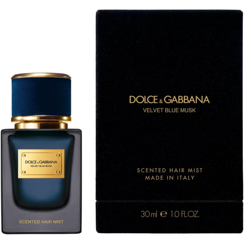 Dolce&Gabbana Velvet Blue Musk Scented Hair Mist parfumske meglice za lase uniseks 30 ml