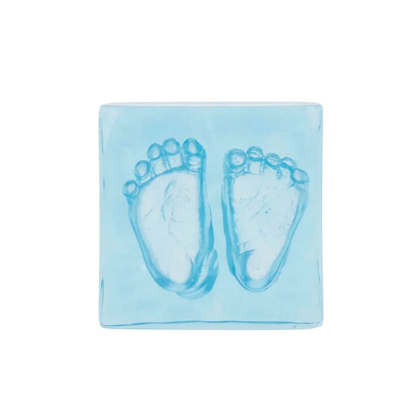 Dooky Crystal Memories DeLuxe 3D Frame Handprint & Footprint set za odtis dojenčkovih dlani in stopal 1 kos