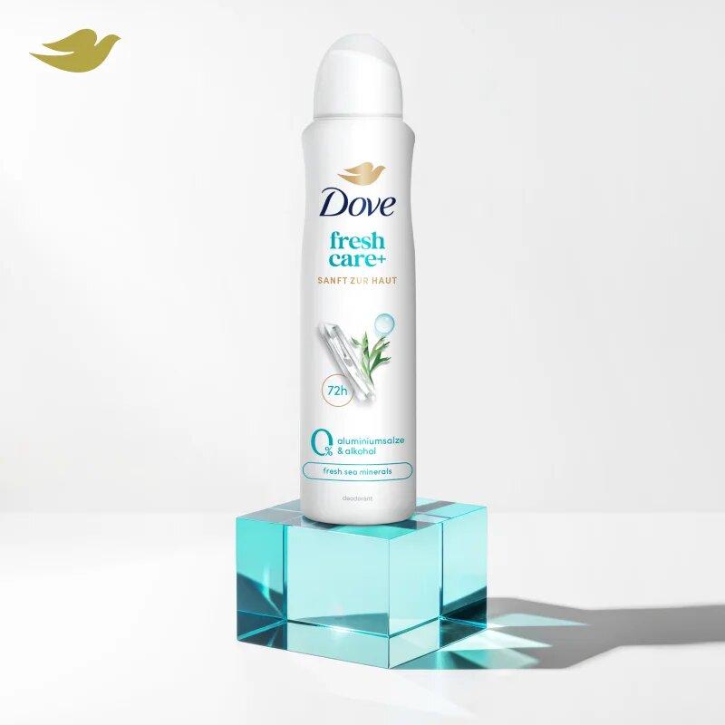 Dove 0% ALU Sea Minerals antiperspirant v pršilu brez aluminija 150 ml